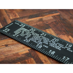 Black Steel Roofing Square  400 x 600mm (16 x 24in)