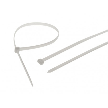 Heavy-Duty Cable Ties White 9.0 x 1200mm (Pack 10)
