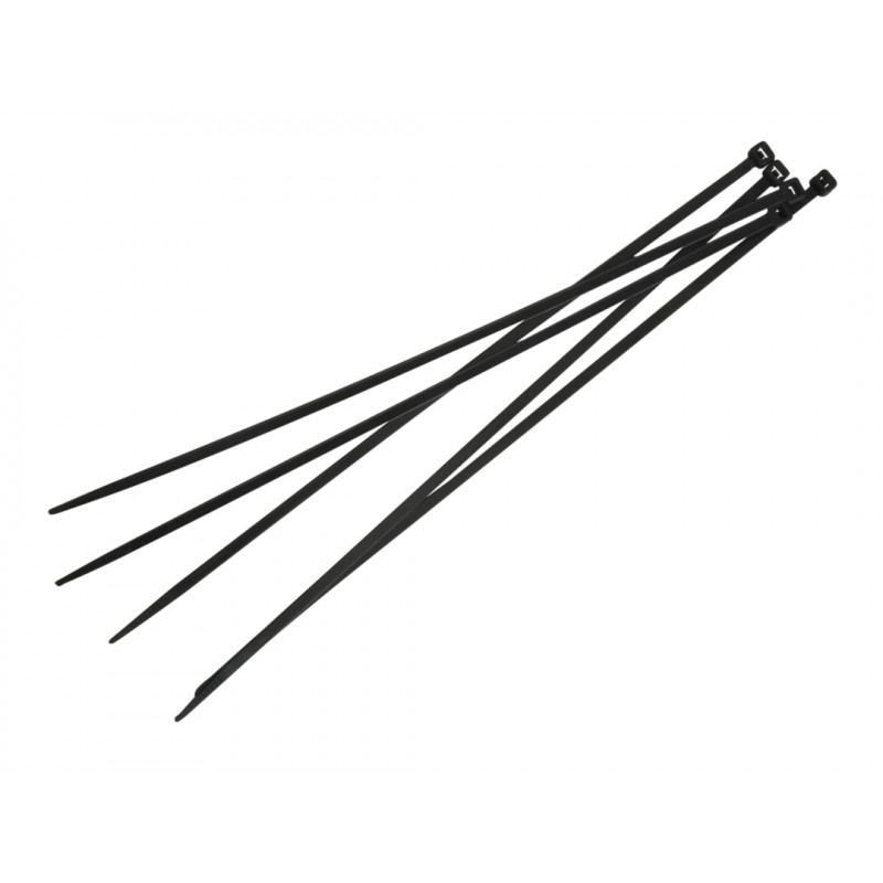 Cable Ties Black 4.8 x 300mm (Pack 100) Cable Ties Black 4.8 x 300mm (Pack 100)