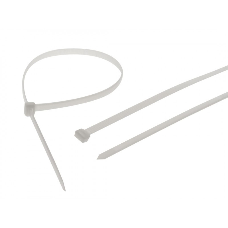 Heavy-Duty Cable Ties White 9.0 x 600mm (Pack 10) Heavy-Duty Cable Ties White 9.0 x 600mm (Pack 10)