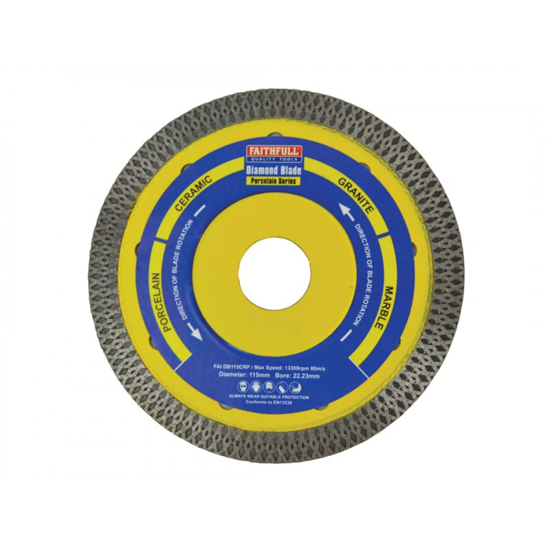 Porcelain Diamond Blade 115 x 22.23mm Porcelain Diamond Blade 115 x 22.23mm