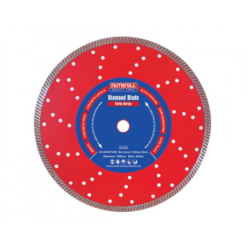 Turbo Cut Diamond Blade 125 x 22mm Turbo Cut Diamond Blade 125 x 22mm