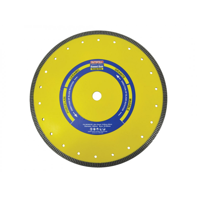 Porcelain Diamond Blade 300 x 20mm Porcelain Diamond Blade 300 x 20mm