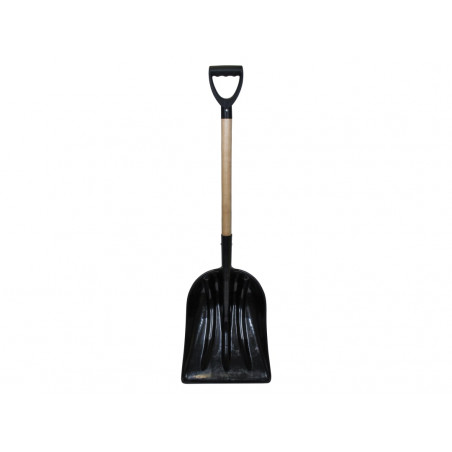 Plastic Debris Shovel Wood Handle