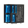 Diamond Core Drill Kit & Case Set of 11