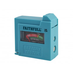 Battery Tester for AA, AAA, C, D & 9V