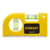 Stanley 0-42-130 Magnetic Pocket Level 87mm