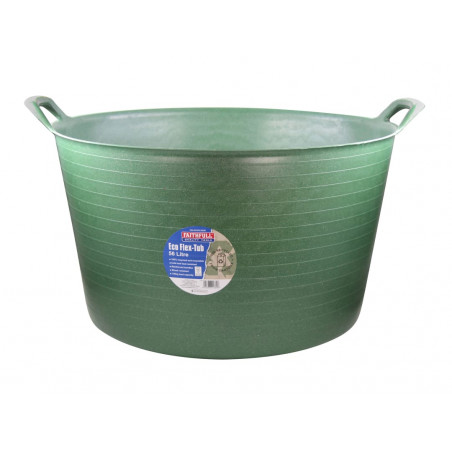 Eco Flex Tub 56 litre - Recycled Green