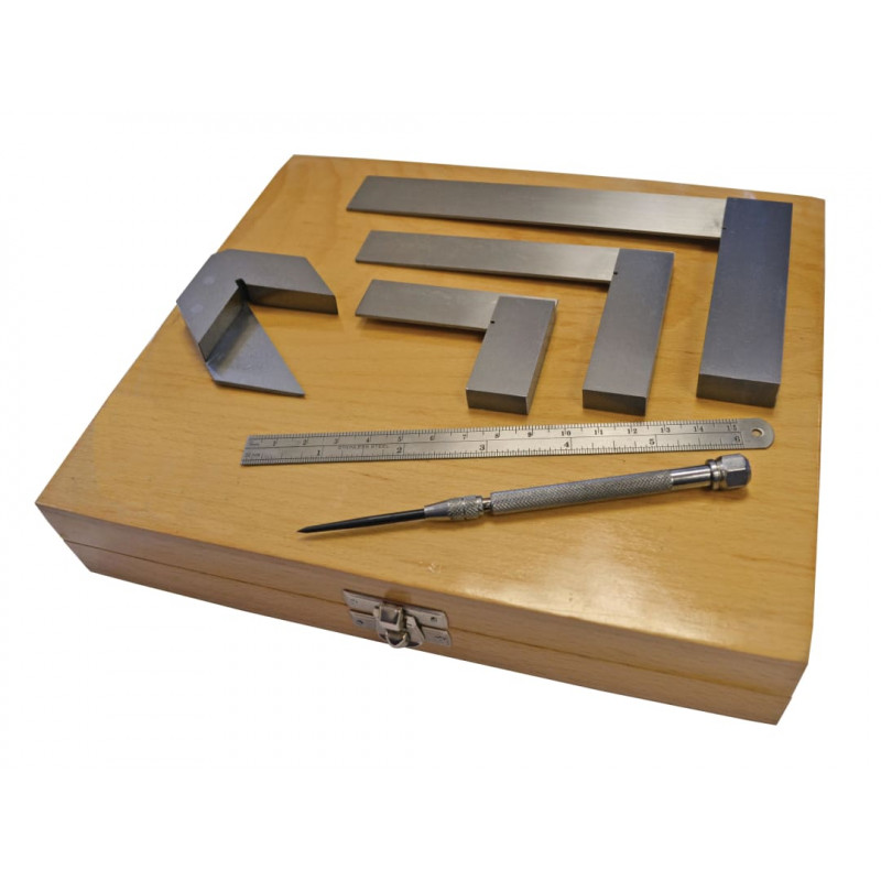 Engineer's Marking & Measuring Set, 6 Piece Engineer's Marking & Measuring Set, 6 Piece