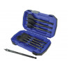 Impact Rated Flat Bit Set, 8 Piece