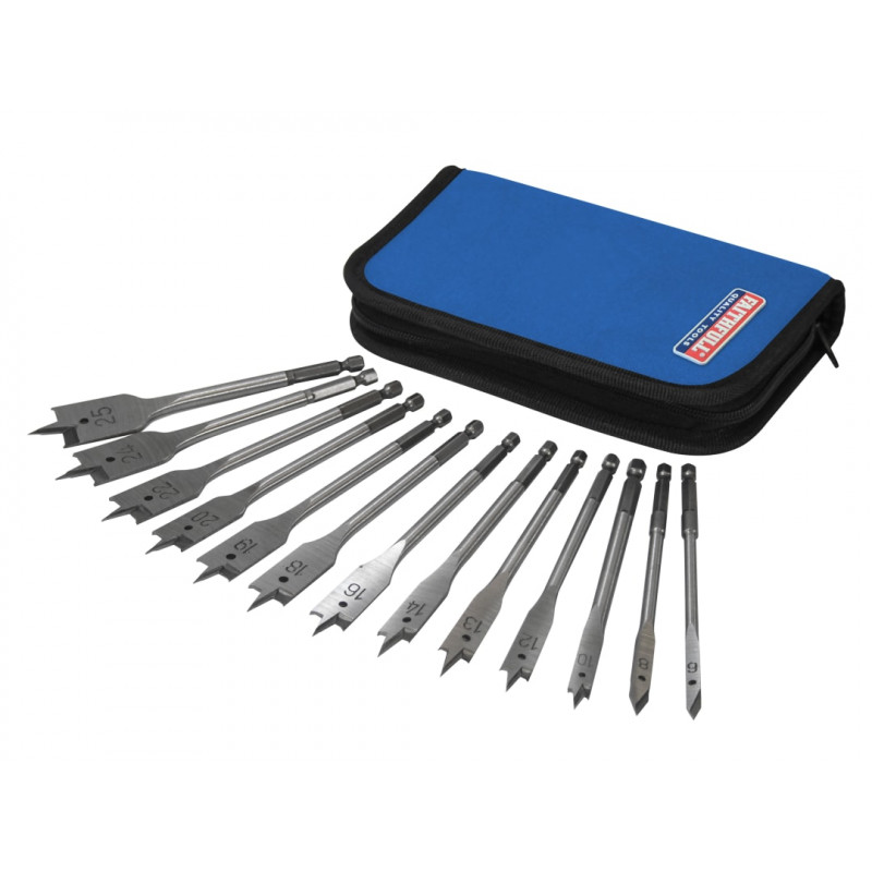 Flat Bit Set, 13 Piece Flat Bit Set, 13 Piece