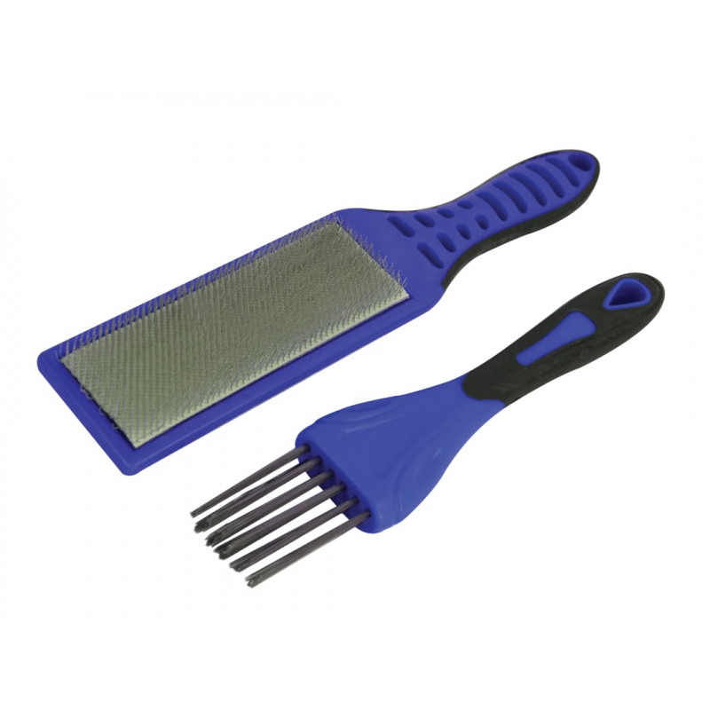 2 Piece File Card Brush Kit 2 Piece File Card Brush Kit
