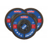 Zirconia Abrasive Jumbo Flap Disc 115 x 22mm 80 Grit (3 Pack)