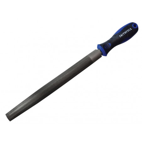 Handled Half-Round Second Cut Engineers File 250mm (10in)