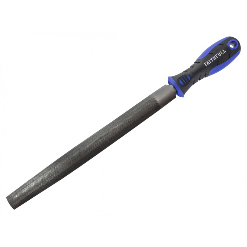 Handled Half-Round Second Cut Engineers File 300mm (12in) Handled Half-Round Second Cut Engineers File 300mm (12in)