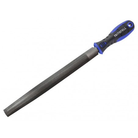 Handled Half-Round Second Cut Engineers File 300mm (12in)