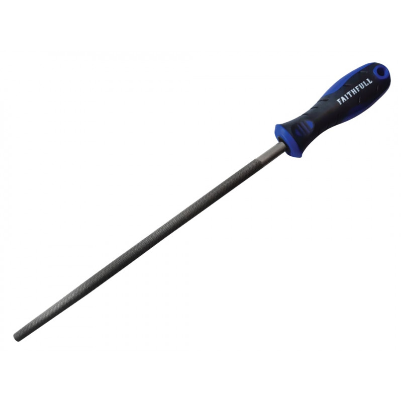 Handled Round Second Cut Engineers File 250mm (10in) Handled Round Second Cut Engineers File 250mm (10in)
