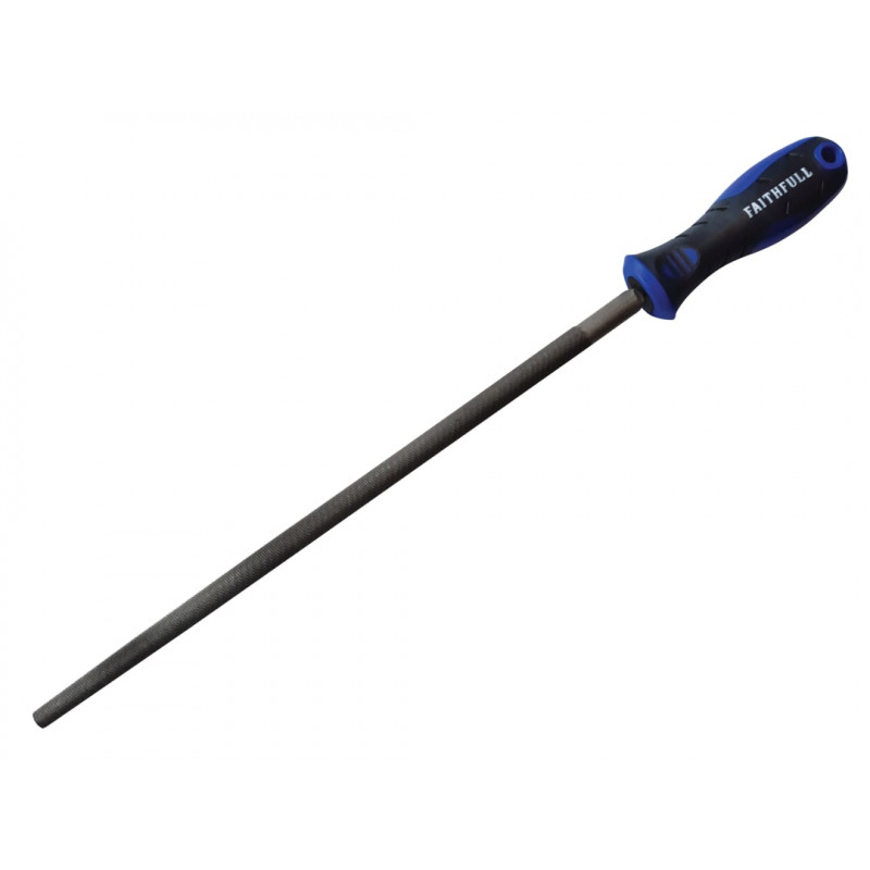 Handled Round Second Cut Engineers File 300mm (12in) Handled Round Second Cut Engineers File 300mm (12in)