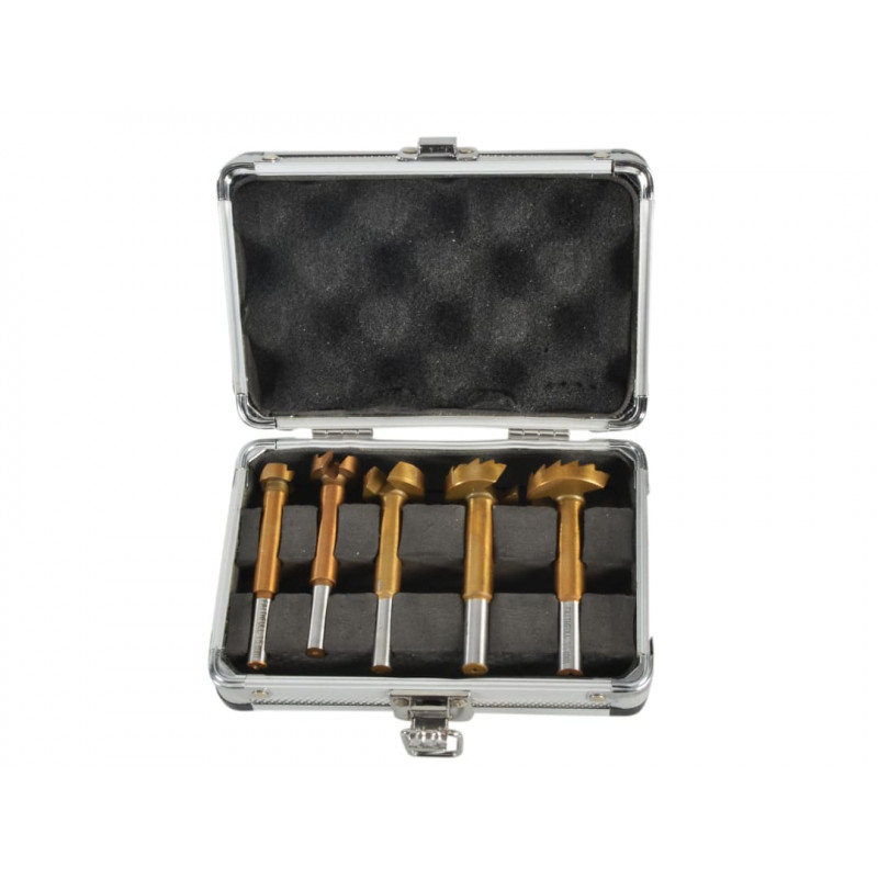 Forstner Bit Set, 5 Piece Forstner Bit Set, 5 Piece