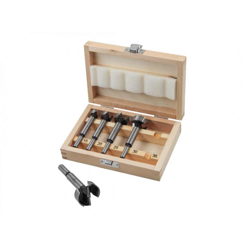 Forstner Bit Set, 5 Piece Forstner Bit Set, 5 Piece
