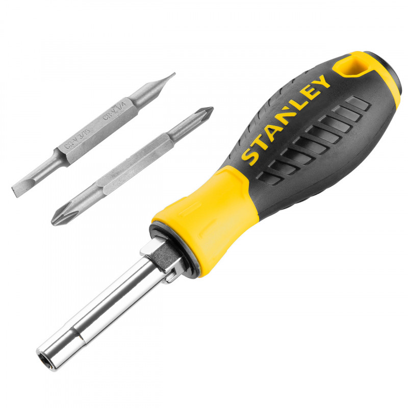 Stanley 0-68-012 Screwdriver Hex Drive/Slotted/Phillips (6 Way) Stanley 0-68-012 Screwdriver Hex Drive/Slotted/Phillips (6 Way)