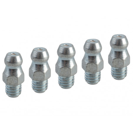 Grease Nipple Straight M6 x 1.0 (Pack 5)