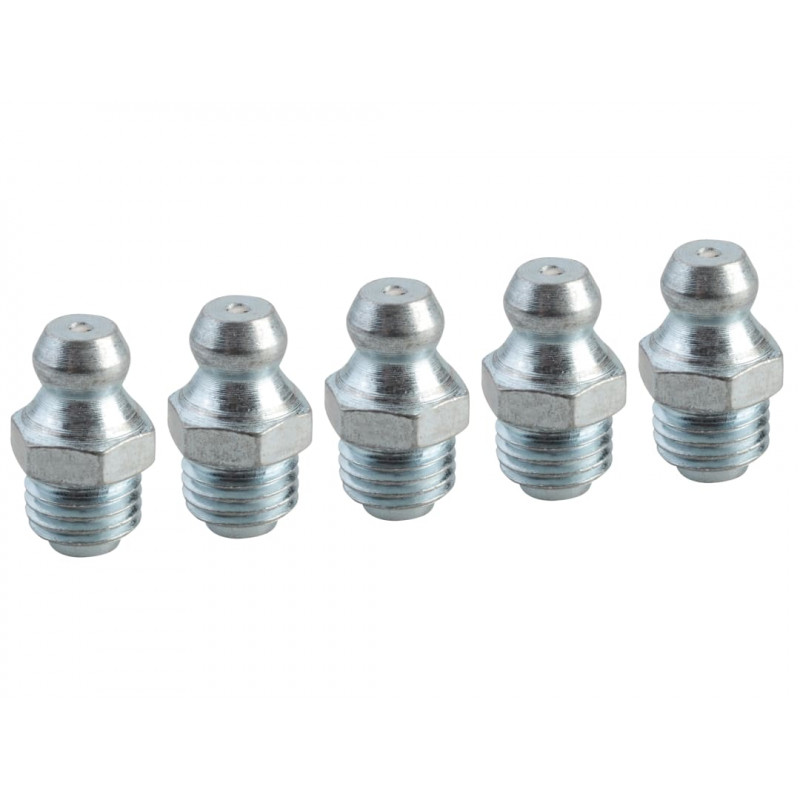 Grease Nipple Straight M8 x 1.0 (Pack 5) Grease Nipple Straight M8 x 1.0 (Pack 5)