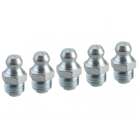 Grease Nipple Straight M8 x 1.0 (Pack 5)