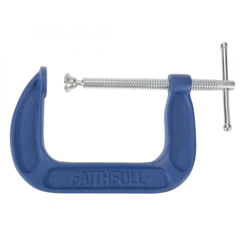 Medium-Duty G-Clamp 100mm (4in) Medium-Duty G-Clamp 100mm (4in)