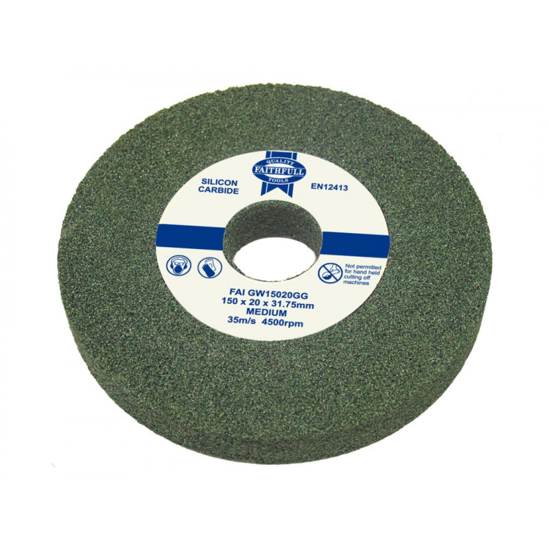 General Purpose Grinding Wheel 150 x 16mm Green Grit General Purpose Grinding Wheel 150 x 16mm Green Grit