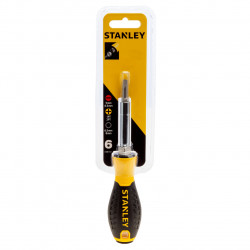 Stanley 0-68-012 Screwdriver Hex Drive/Slotted/Phillips (6 Way)