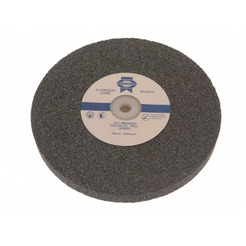 General Purpose Grinding Wheel 200 x 20mm Coarse Alox General Purpose Grinding Wheel 200 x 20mm Coarse Alox