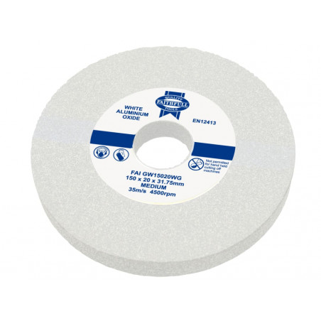 General Purpose Grinding Wheel 150 x 20mm White Medium