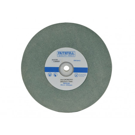 General Purpose Grinding Wheel 200 x 25mm Green Grit