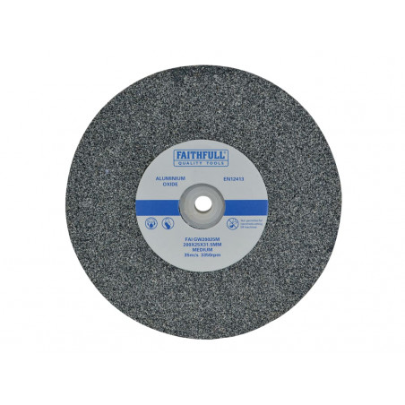 General Purpose Grinding Wheel 200 x 25mm Medium Alox