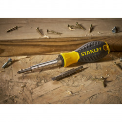 Stanley 0-68-012 Screwdriver Hex Drive/Slotted/Phillips (6 Way)