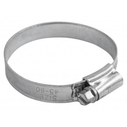 2X Stainless Steel Hose Clip 45 - 60mm