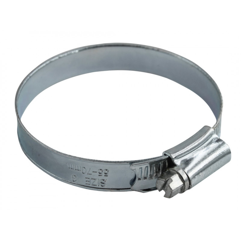 3 Hose Clip - Zinc MSZP 55 - 70mm 3 Hose Clip - Zinc MSZP 55 - 70mm
