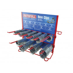Hoseclip Display C/W Stock 100Pc