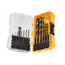 Dewalt DT70727 HSS Black & Gold Metal Drilling Bit Set (14 Piece)