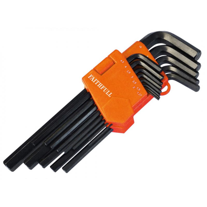 Metric Long Arm Hex Key Set, 13 Piece Metric Long Arm Hex Key Set, 13 Piece
