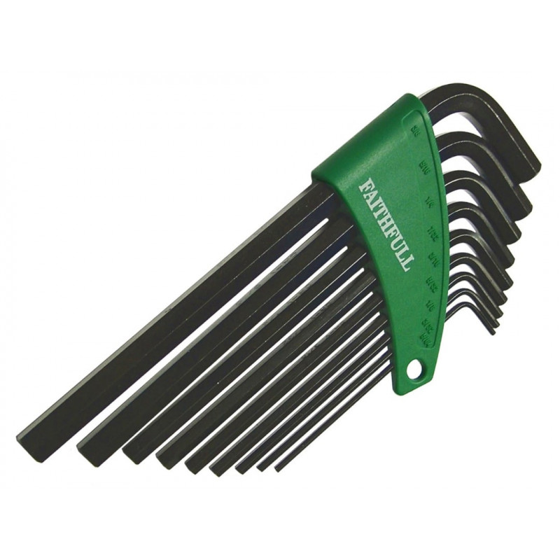 Imperial Long Arm Hexagon Key Set, 9 Piece Imperial Long Arm Hexagon Key Set, 9 Piece