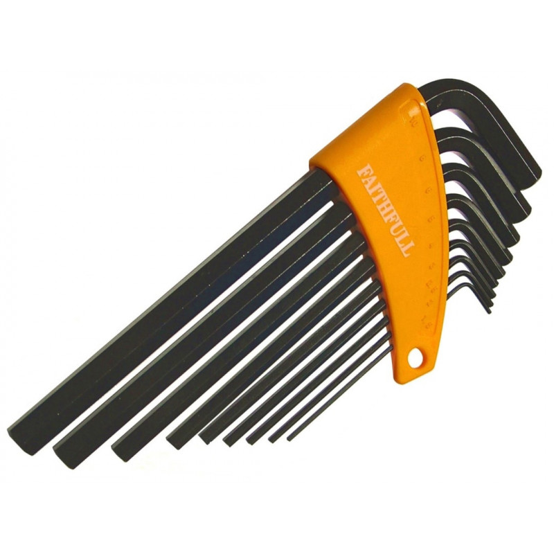 Metric Long Arm Hex Key Set, 9 Piece Metric Long Arm Hex Key Set, 9 Piece