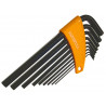 Metric Long Arm Hex Key Set, 9 Piece