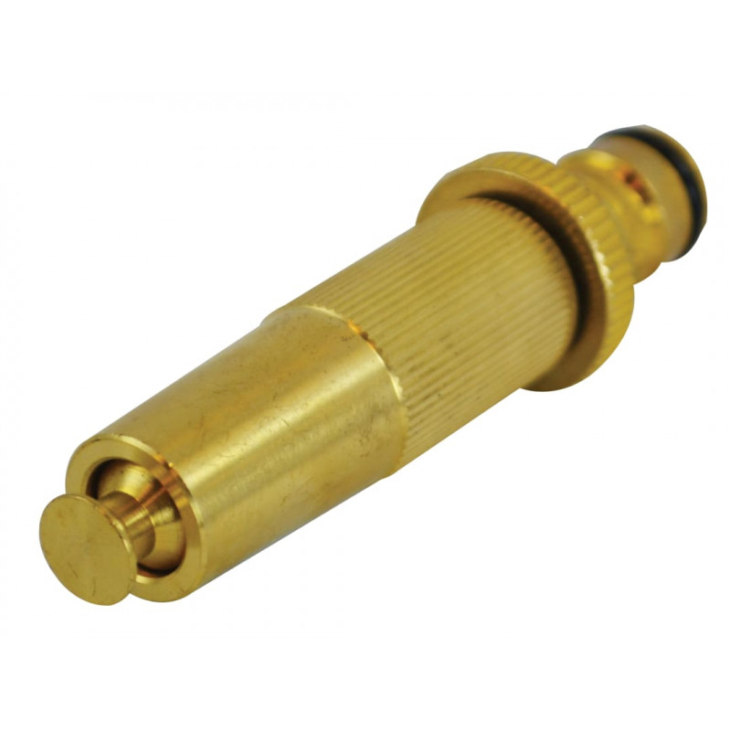 Brass Adjustable Spray Nozzle 12.5mm (1/2in) Brass Adjustable Spray Nozzle 12.5mm (1/2in)