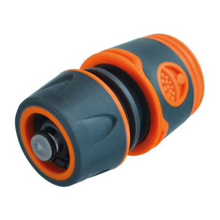 Plastic Water Stop Hose Connector 1/2in