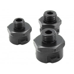 Holesaw Arbor Quick Release Nut Set, 3 Piece