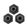 Holesaw Arbor Quick Release Nut Set, 3 Piece