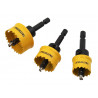 Mini Holesaw Set, 3 Piece