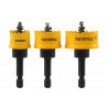 Mini Holesaw Set, 3 Piece